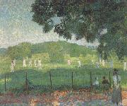 Frederick spencer gore The Cricket Match (nn02) painting